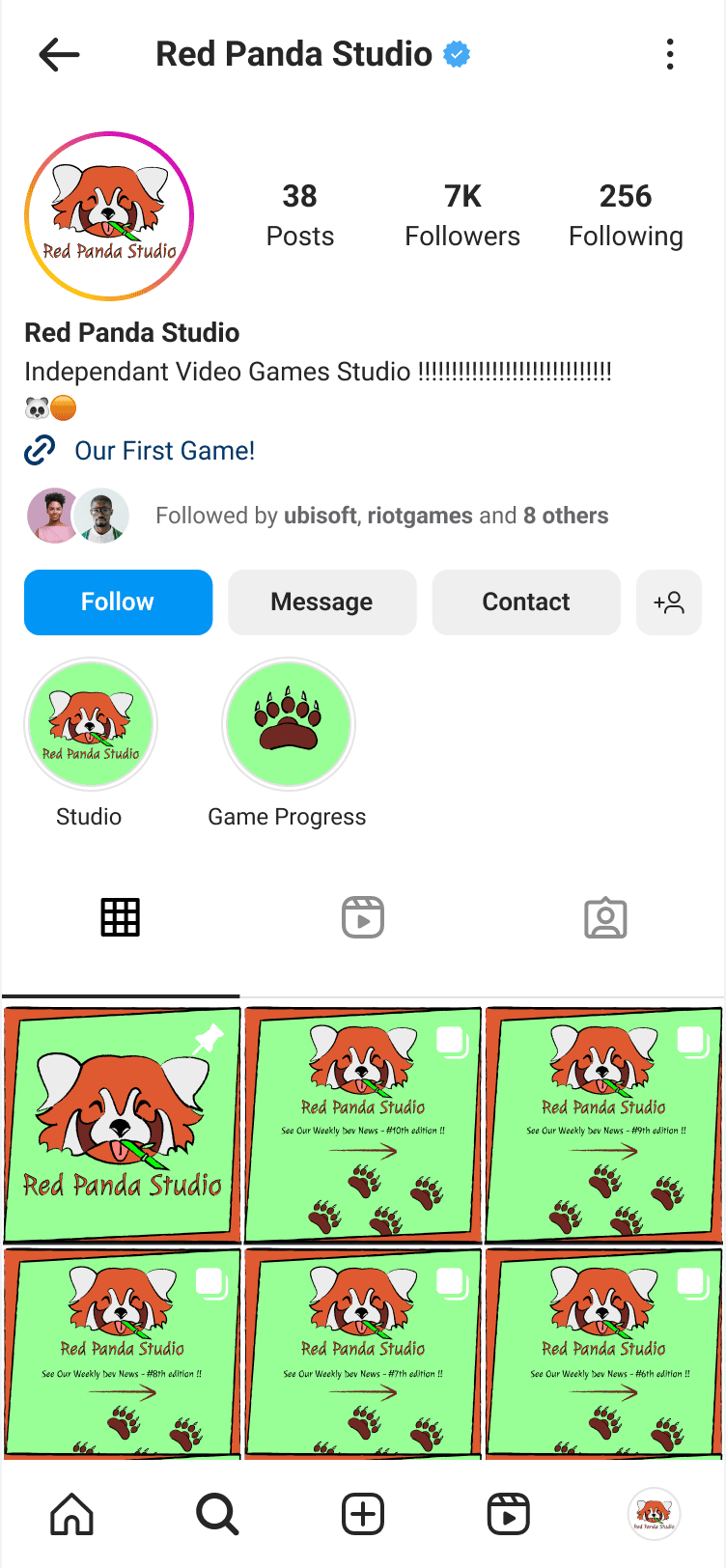 instagrampage(mobile)