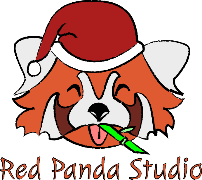 logoredpandastudionoel